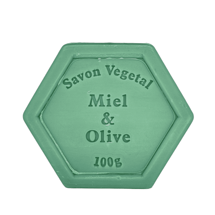 Savon végétal à base de miel et olive